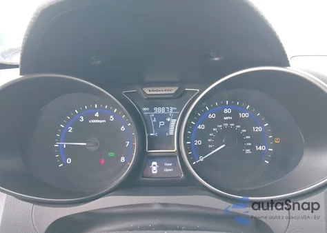 2015 Hyundai Veloster Turbo z USA, uszkodzony, nr VIN KMHTC6AE5FU224587